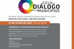 Teatro Guaíra participa da edição de junho do “Ciclo de Diálogo com os Municípios”